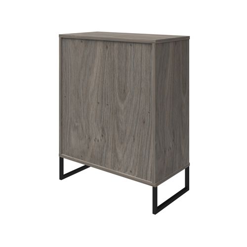 Purdue - Buffet Avec 2 Portes En Effet Chêne Gris