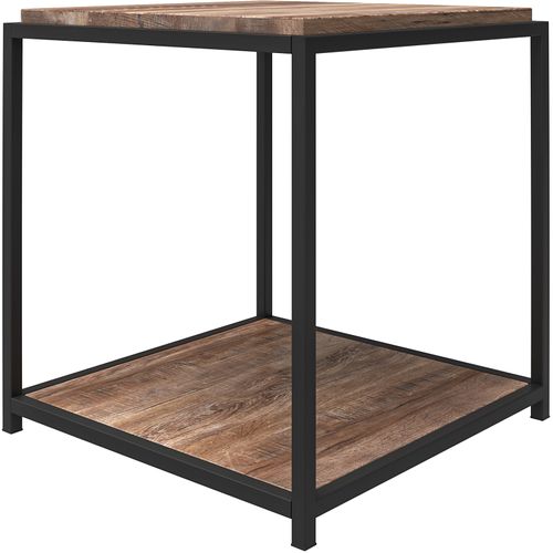 Quincy - Table D’appoint En Effet Chêne