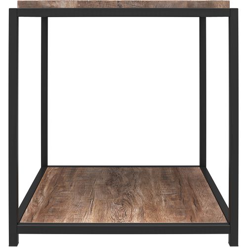 Quincy - Table D’appoint En Effet Chêne