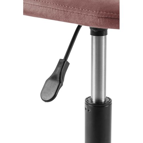 Milano-chaise De Bureau En Velours Rose