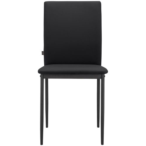 Pavia-chaise De Salle à Manger 2 Pk Noir