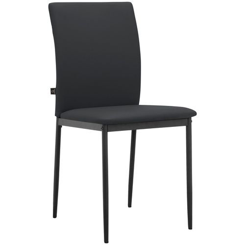 Pavia-chaise De Salle à Manger 2 Pk Noir