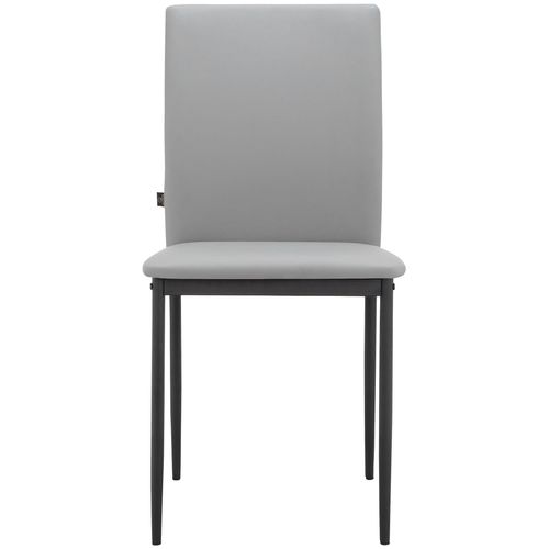 Pavia-chaise De Salle à Manger 2 Pack Grey