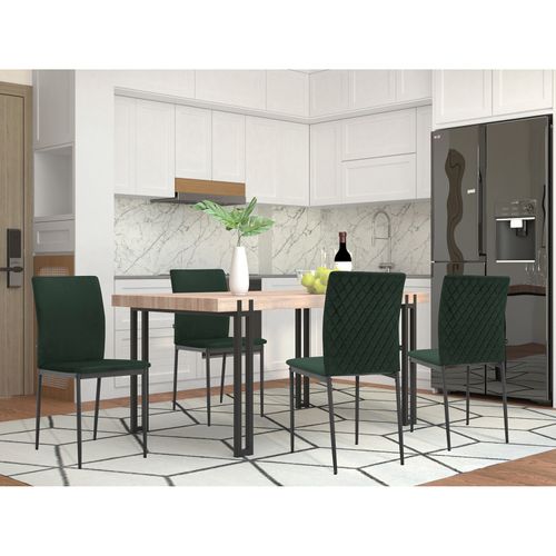 Pavia-chaise De Salle à Manger 2 Pk Vert