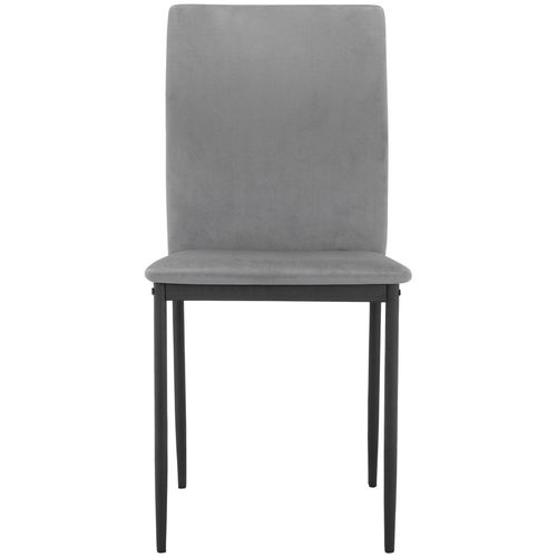 Pavia-chaise De Salle à Manger 2 Pack Anthracite
