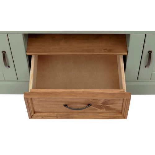 Selma - Planche Basse 160 Cm Vert