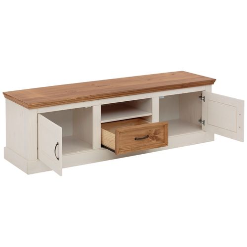 Selma - Planche Basse 160 Cm Blanc