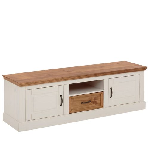 Selma - Planche Basse 160 Cm Blanc