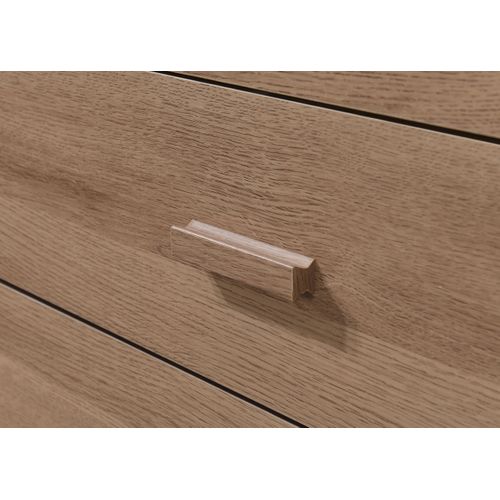 Melanie - Commode Avec 4 Tiroirs En Effet Chêne