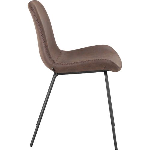 Reina-chaise De Salle à Manger 2 Pk Brown
