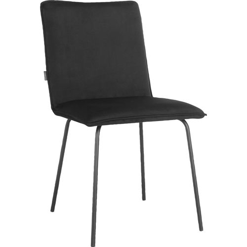 Nika-chaise De Salle à Manger 2 Pack Noir