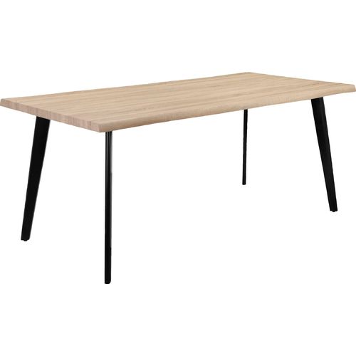 Axel-table De Salle à Manger 180 Cm Avec 8 Places En Chêne Noir