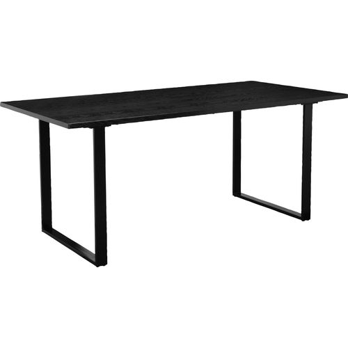 Silas-table De Salle à Manger 180 Cm Noir