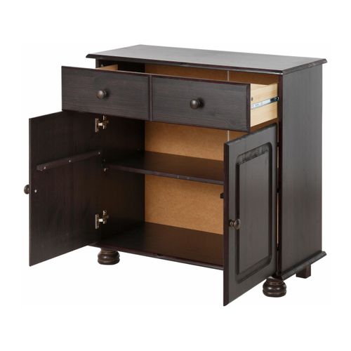 Mette-buffet 2 Portes 1 Tiroir à La Havane Laque