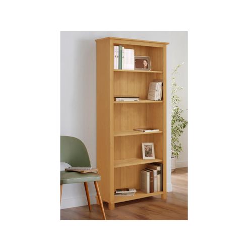 Pivo - Bibliothèque Avec 4 Étagères En Pin Naturel