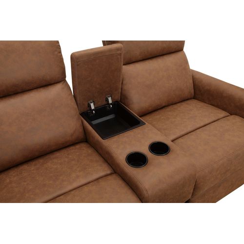 Dacoulas-fauteuil Relax Double Cowboy Marron