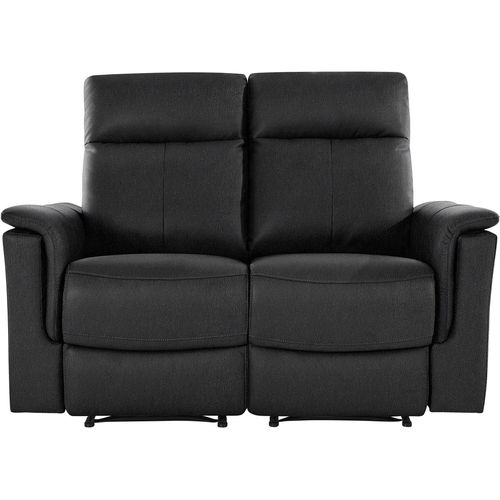 Southbrook-canapé 2 Places Manuel En Cuir Noir/pu