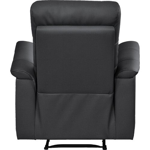 Southbrook-fauteuil Inclinable Électrique Noir Lea/pu