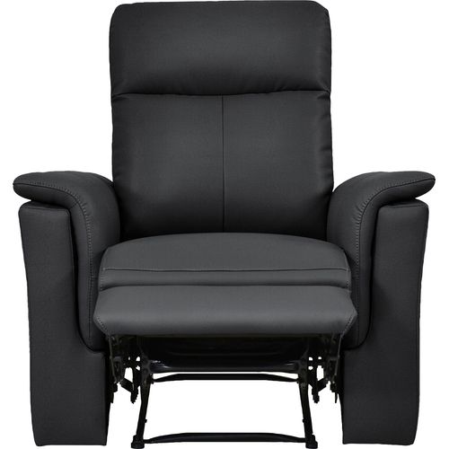 Southbrook-fauteuil Inclinable Électrique Noir Lea/pu