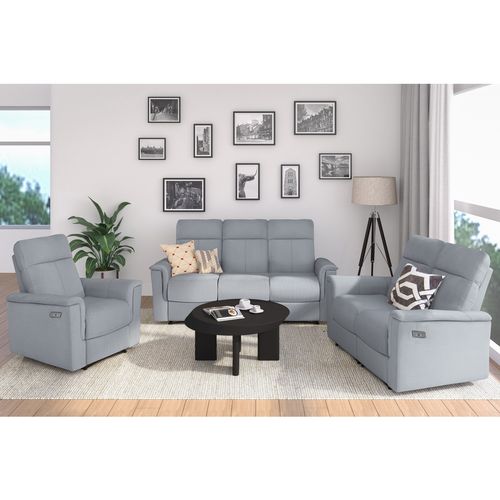 Southbrook-fauteuil Inclinable Électrique Gris Clair Sunfab