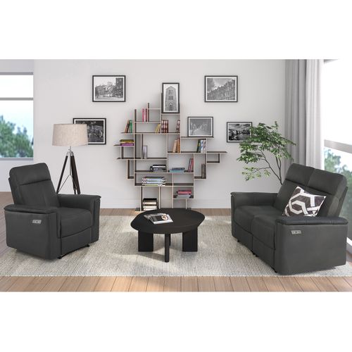 Southbrook-canapé 2 Places Électrique Gris/pu