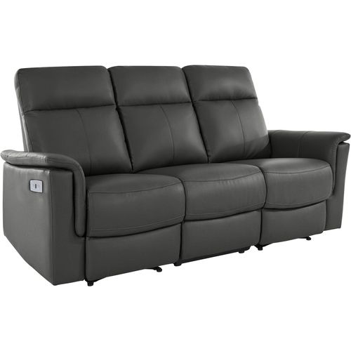 Southbrook-canapé 3 Places Électrique Gris Pu