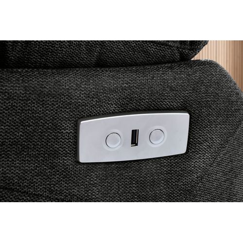 Lannilis-fauteuil Inclinable Électrique Anthracite Belfab