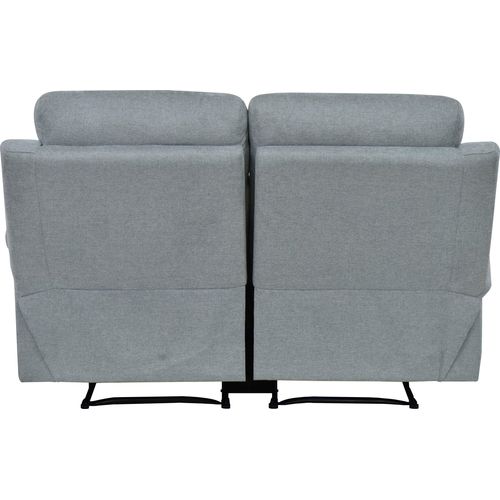 Lannilis-canapé 2 Places Électrique Gris Clair / Tissu Sunday