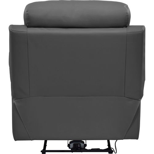 Lannilis-fauteuil Inclinable Manuel Gris Pu
