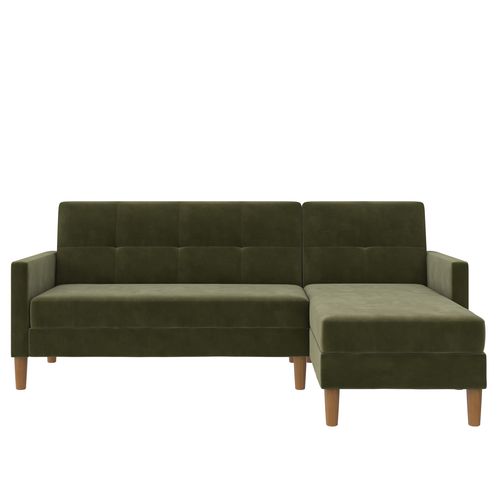 Chaise Longue Canapé Lit Avec Rangement Olive