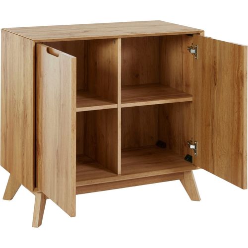 Ezra - Buffet à 2 Portes Effet Chêne