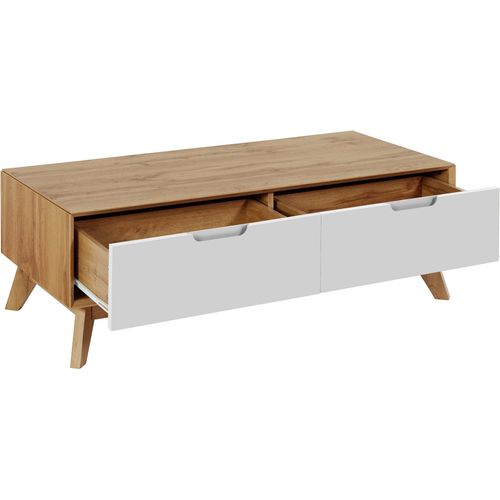 Ezra - Table Basse Chêne Blanc