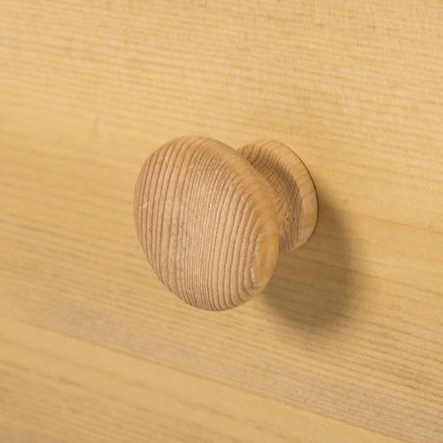 Anita-meuble Mural En Pin Comprenant 2 Bibliothèques, 1 Meuble Bas Et 1 Échelle.