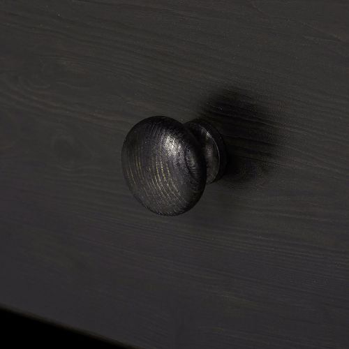 Anita-meuble Mural Avec 2 Bibliothèques Et 1 Meuble Bas En Pin Havane