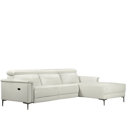 Lund-canapé 3 Places Avec 1 Fauteuil Électrique En Pu Crème