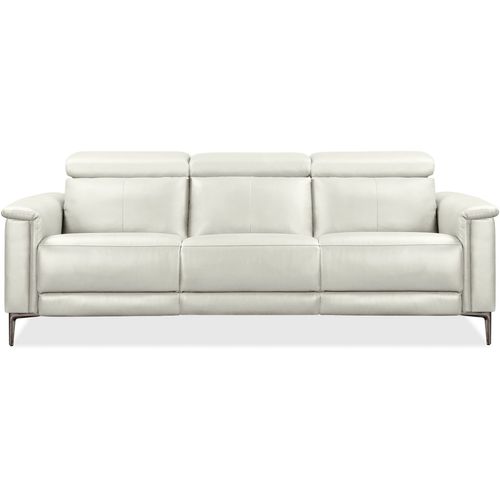 Lund-canapé 3 Places Avec 2 Inclinaisons Manuelles En Pu Crème