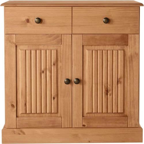 Mille - Buffet Avec 2 Portes Et 1 Tiroir En Pin Naturel