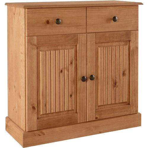 Mille - Buffet Avec 2 Portes Et 1 Tiroir En Pin Naturel