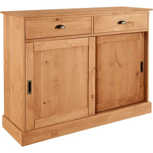 Harry - Buffet Avec 2 Portes Et 2 Tiroirs En Pin Naturel