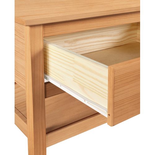 Harry - Table Basse Avec 2 Tiroirs Teintée Blanc