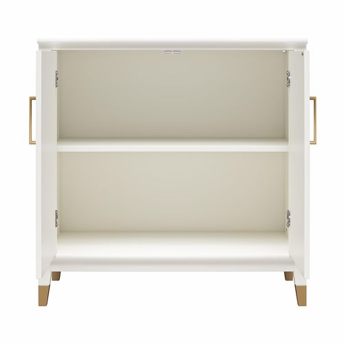 Westerleigh - Armoire Avec 2 Portes En Effet Bois Blanc