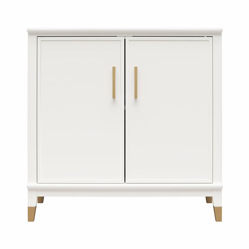 Westerleigh - Armoire Avec 2 Portes En Effet Bois Blanc