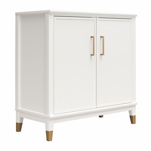 Westerleigh - Armoire Avec 2 Portes En Effet Bois Blanc