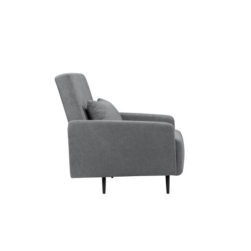 Mallory - Lit De Jour Avec Accoudoirs En Anthracite