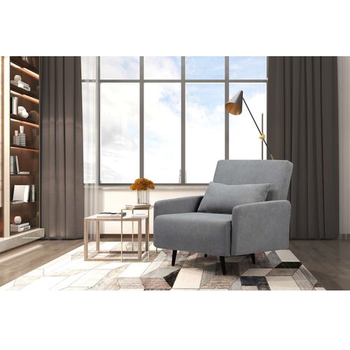 Mallory - Lit De Jour Avec Accoudoirs En Anthracite