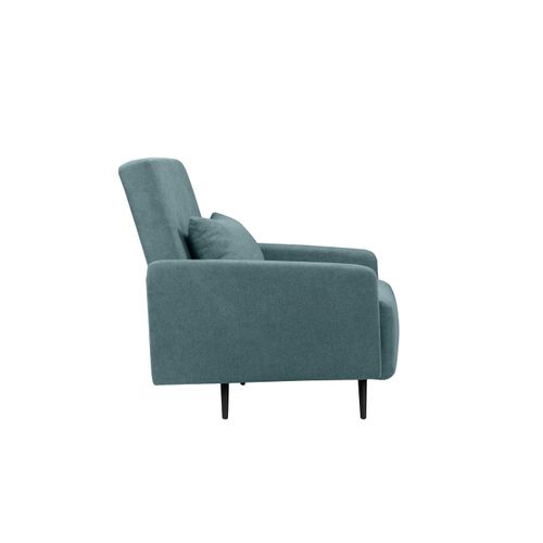 Mallory - Lit De Jour Avec Accoudoirs En Pétrole