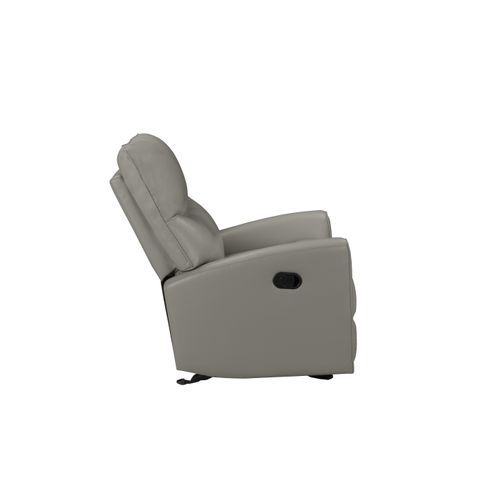 Chesley-fauteuil Inclinable Manuel Gauche Gris Pu