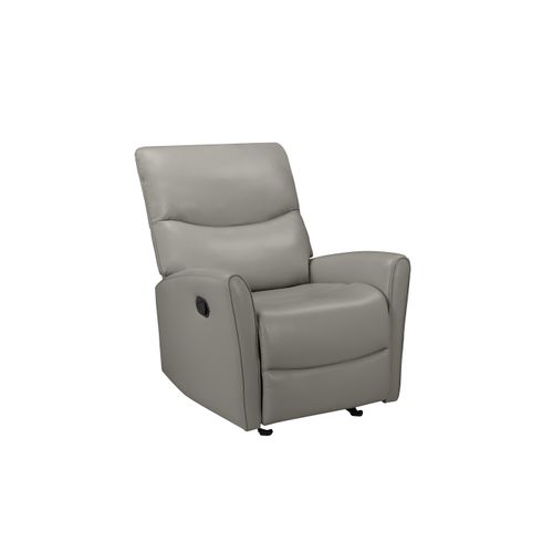 Chesley-fauteuil Inclinable Manuel Gauche Gris Pu