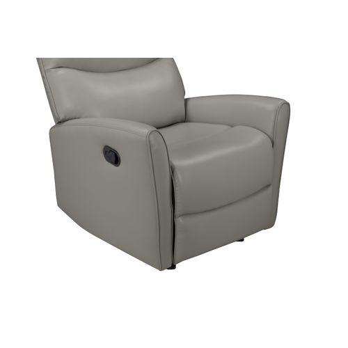 Chesley-fauteuil Inclinable Manuel Gauche Gris Pu