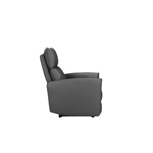 Pineto - Fauteuil De Relaxation Avec Fonction Électrique En Pu Anthracite